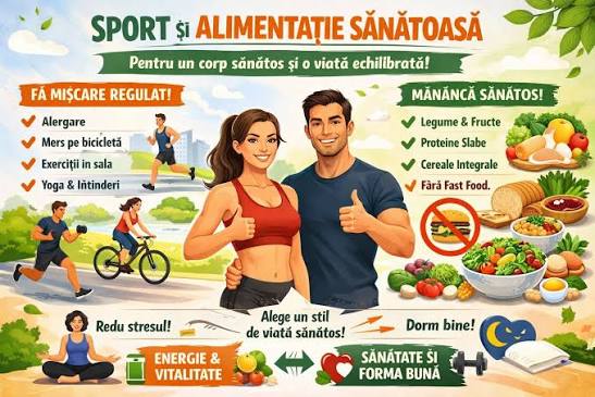 Sport si alimentatie sanatoasa