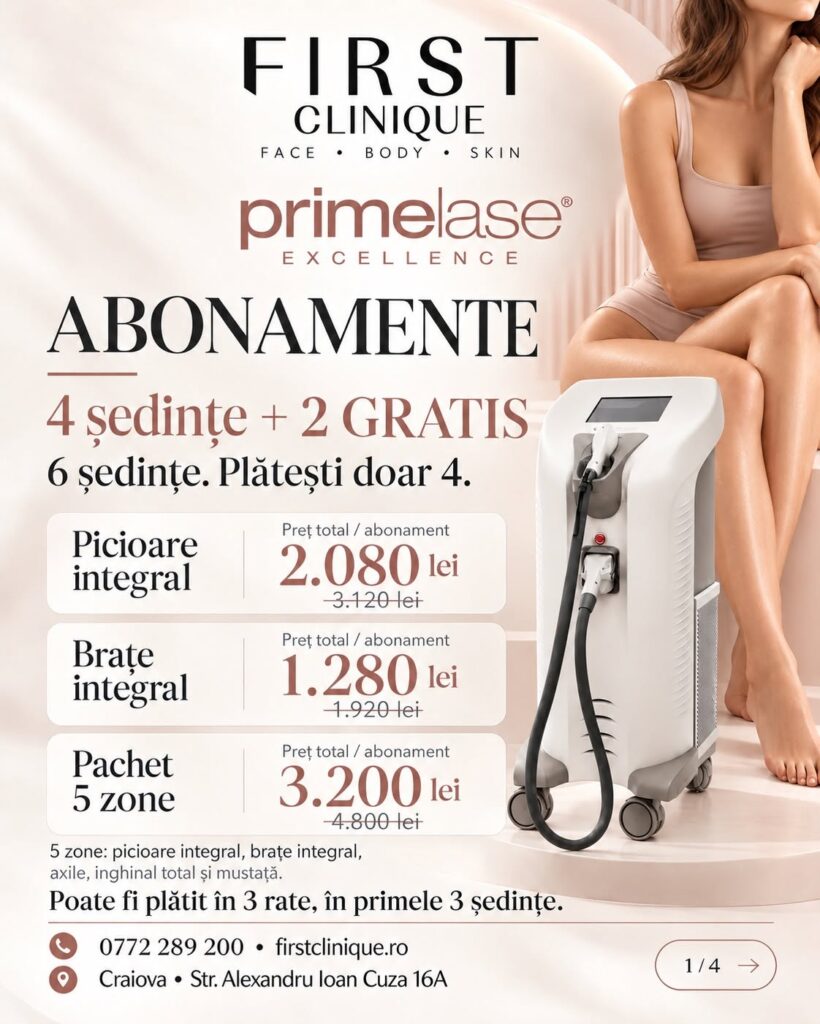 Epilare definitava Craiova First Clinique